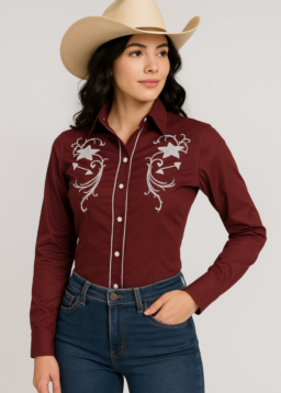 Camisa vaquera para dama